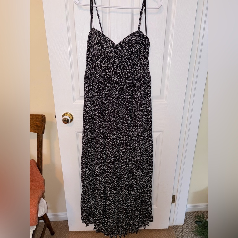 Petal & Pup Black and White Maxi Dress
